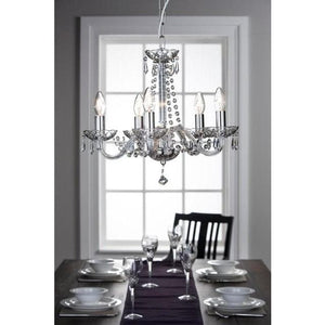 Cashel 5 Arm Chandelier - Galway Irish Crystal