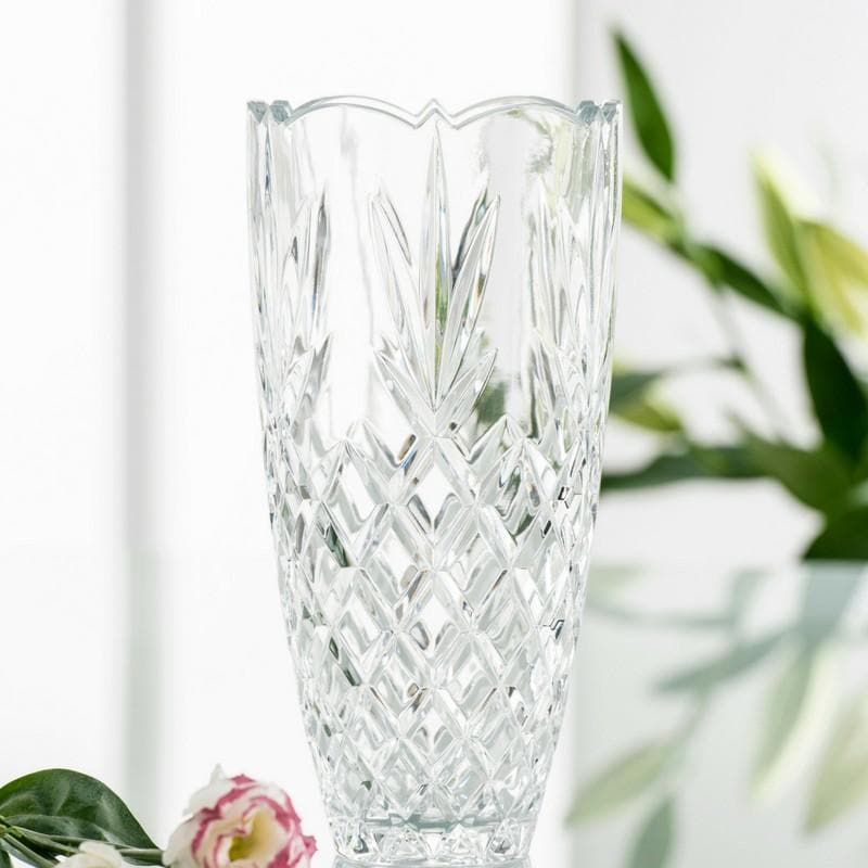 Renmore 10" Vase - Galway Irish Crystal