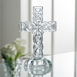 Engraved Celtic Cross - Galway Irish Crystal