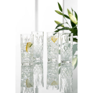 Galway Crystal Renmore Wine Goblets Set of 6