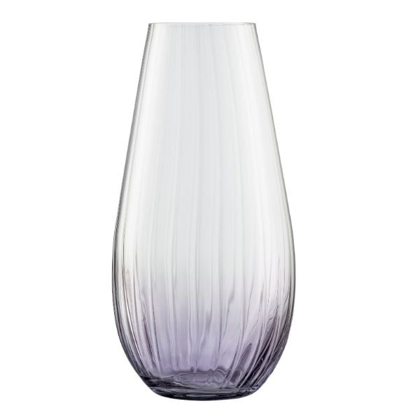 Erne 12" Vase Amethyst - Galway Irish Crystal
