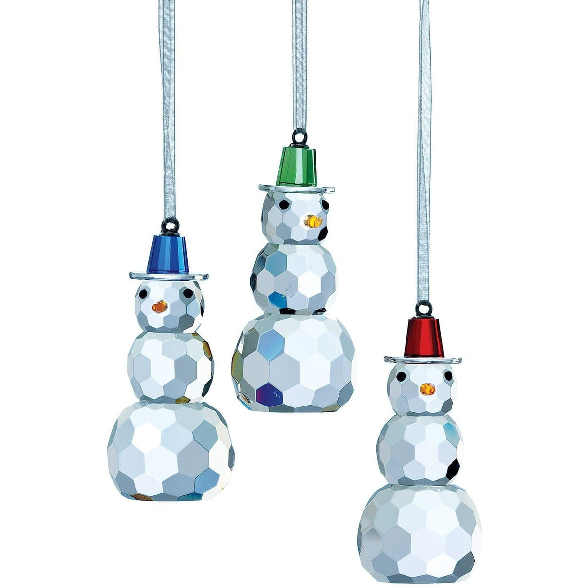 Magical Snowman Hanging Ornaments - Galway Irish Crystal