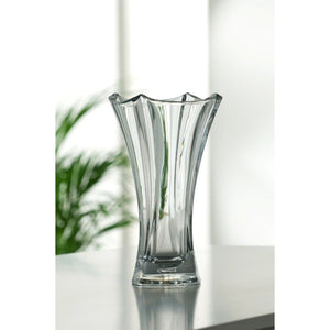 Engraved Dune 12" Waisted Vase - Galway Irish Crystal