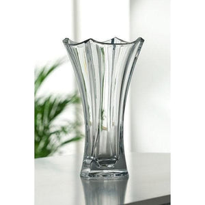 Engraved Dune 14" Waisted Vase - Galway Irish Crystal