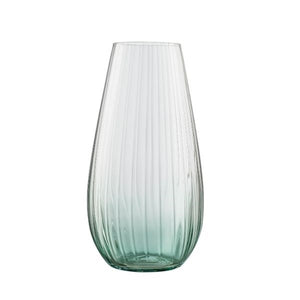 Erne 9.5" Vase Aqua - Galway Irish Crystal