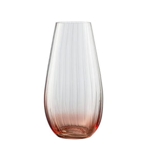 Erne 9.5" Vase Blush - Galway Irish Crystal