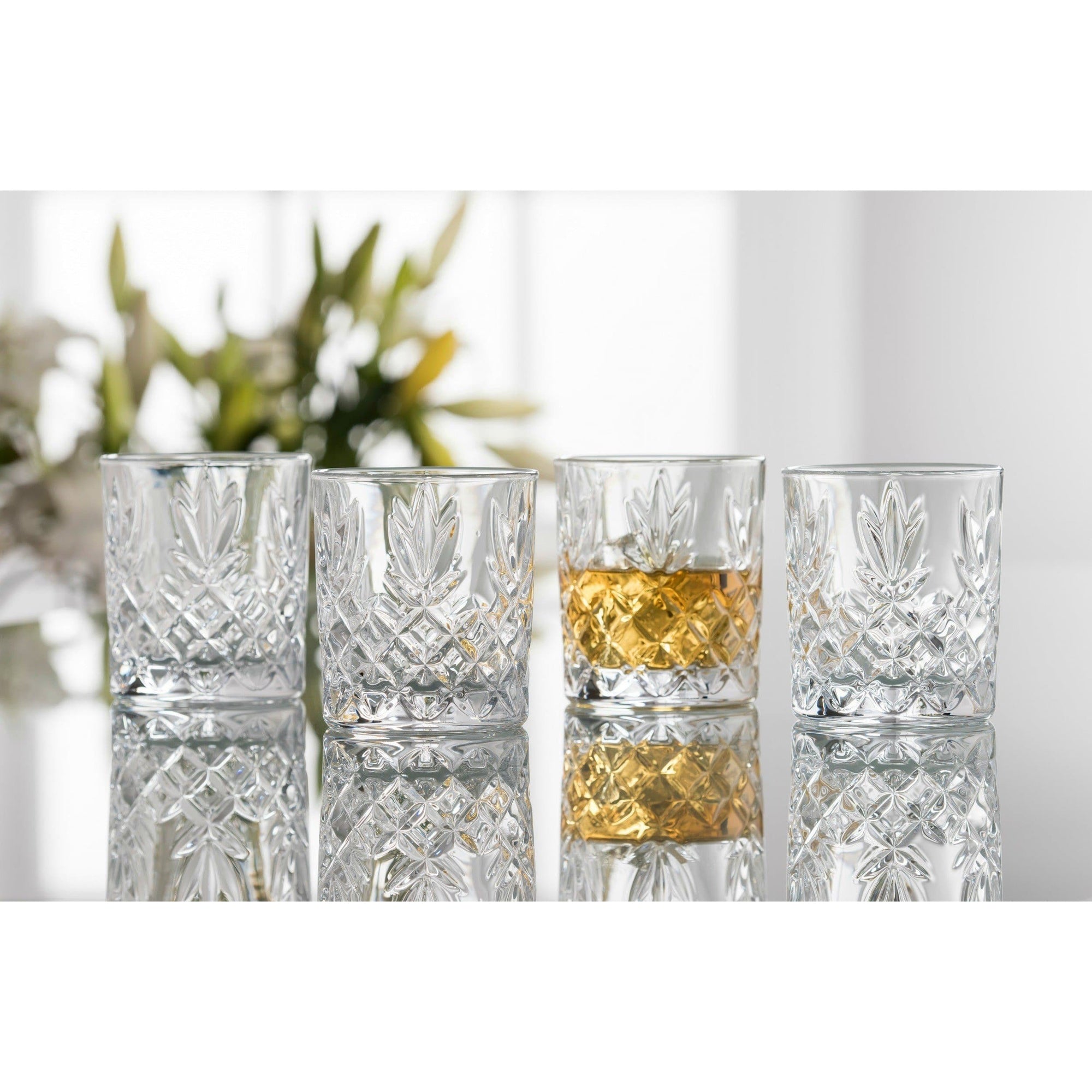 Renmore Whiskey Glass Set of 4 - Galway Irish Crystal
