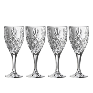 Renmore Goblet Glass Set of 4 - Galway Irish Crystal