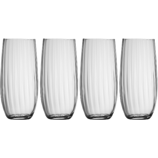 Erne Hi-ball Glass Set of 4 - Galway Irish Crystal