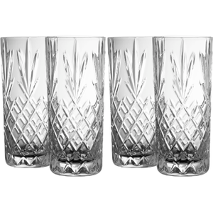 Renmore Hiball Glass Set of 4 - Galway Irish Crystal