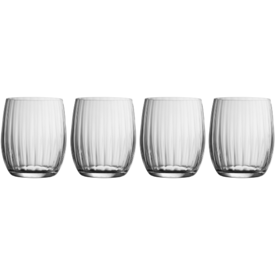 Erne Tumbler  Glass Set of 4 - Galway Irish Crystal