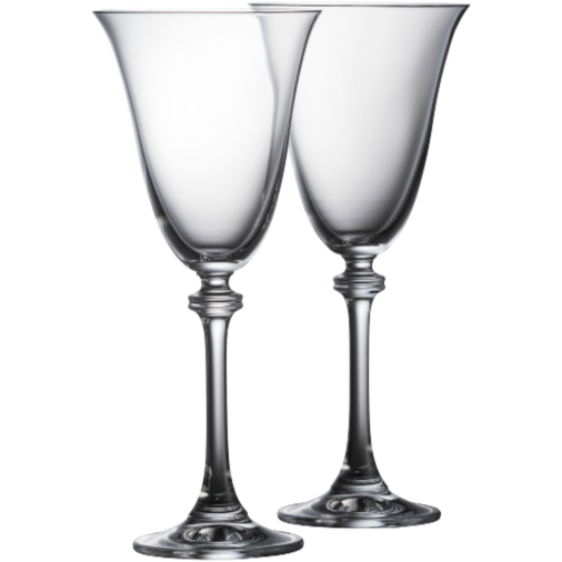 Liberty Goblet Glass Pair - Galway Irish Crystal