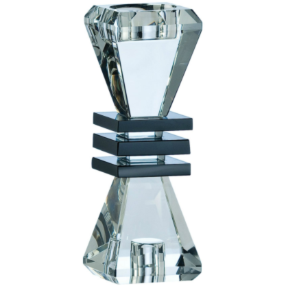 Deco 7" Candlestick - Galway Irish Crystal