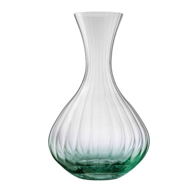 Engraved Erne Carafe Aqua - Galway Irish Crystal