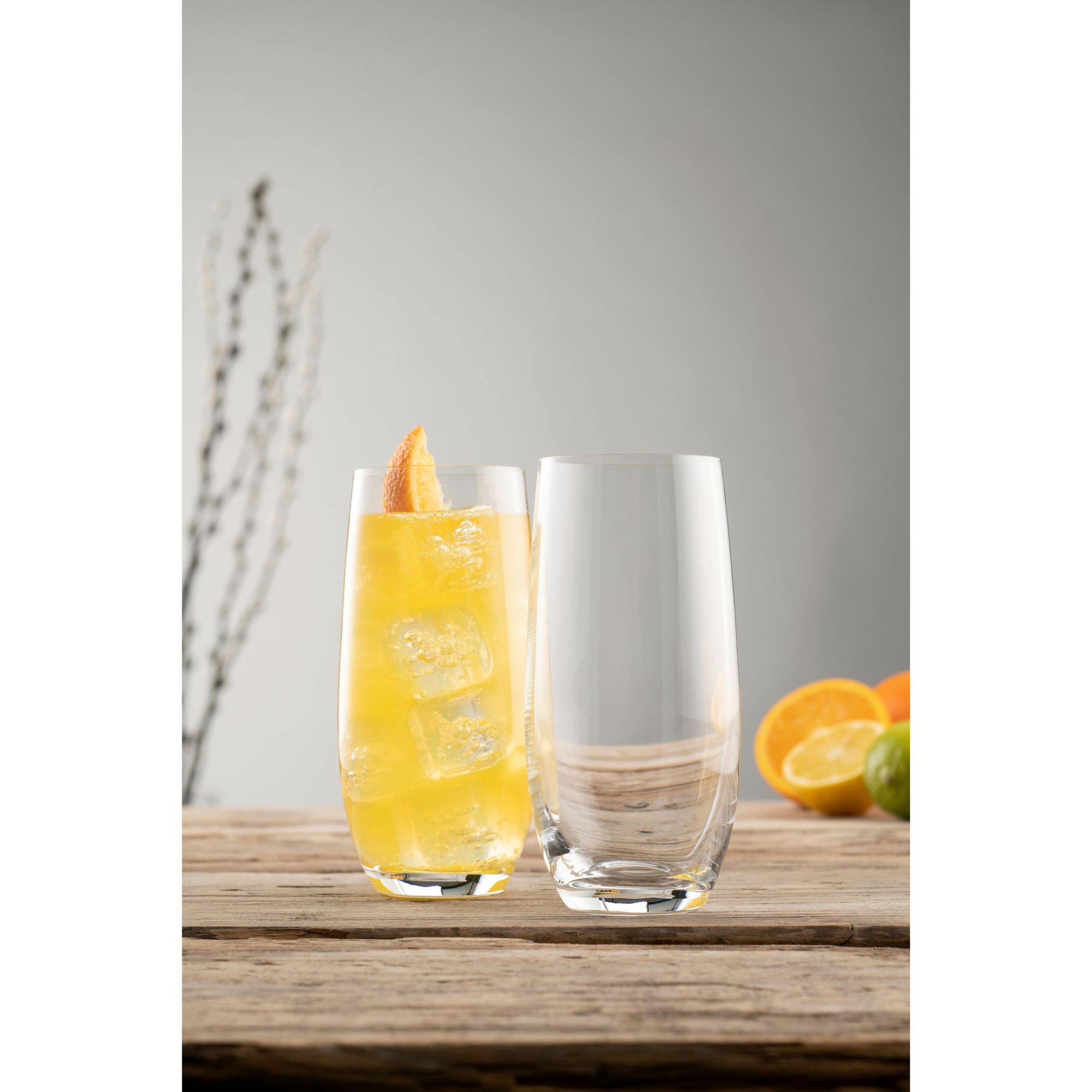 Elegance Hiball Glass Pair - Galway Irish Crystal