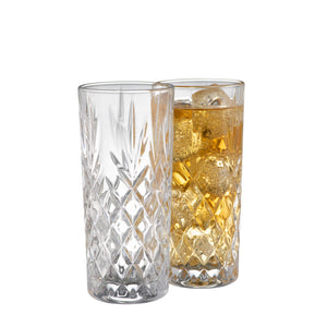 Renmore Hiball Glass Pair - Galway Irish Crystal