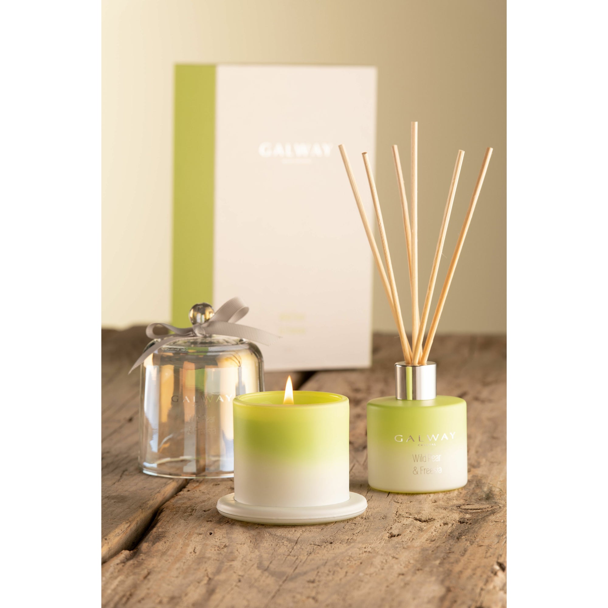 Wild Pear & Freesia Gift Set - Galway Irish Crystal