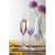 Erne Champagne Flute Glass Pair Amethyst - Galway Irish Crystal