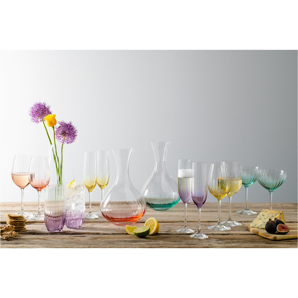 Erne Carafe Amethyst - Galway Irish Crystal