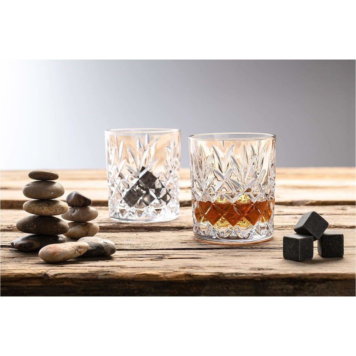 Renmore Whiskey Glass Pair - Galway Irish Crystal