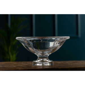 Engraved Footed Masterpiece Bowl - Galway Irish Crystal