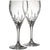 Longford White Wine Glass Pair - Galway Irish Crystal