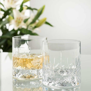 Galway Crystal Longford Decanter & 4 Glasses Set