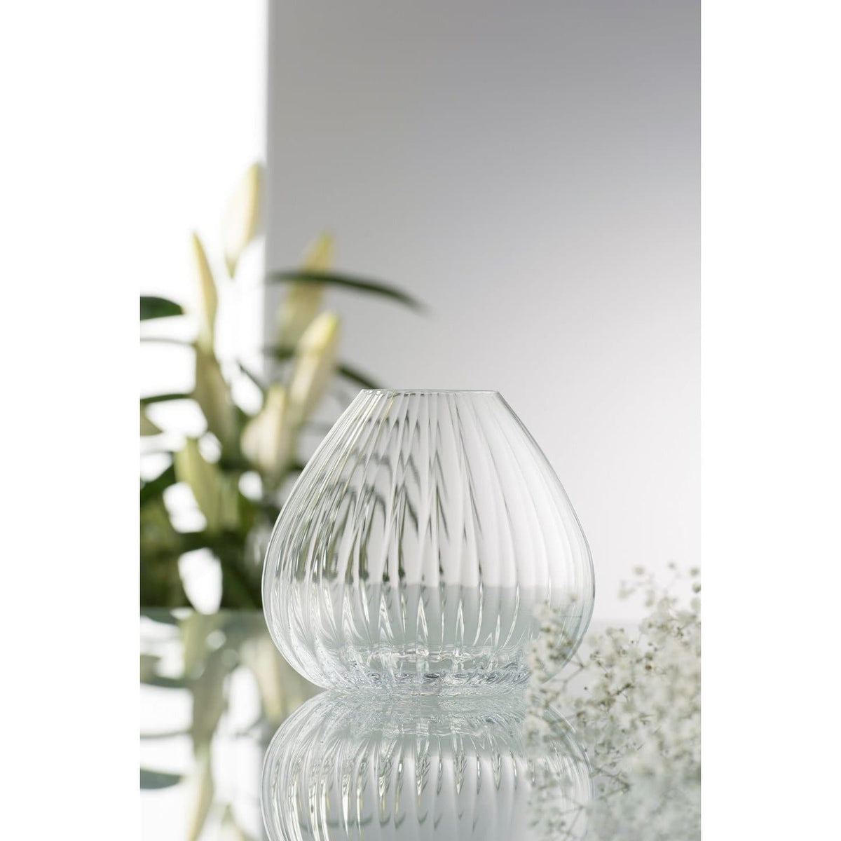 Engraved Erne 6.5" Rose Bowl - Galway Irish Crystal