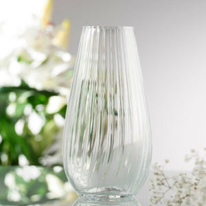 Engraved Erne 9.5" Vase - Galway Irish Crystal
