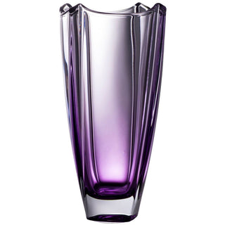 Amethyst Dune 12" Square Vase