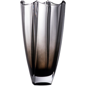Onyx Dune 12" Square Vase - Galway Irish Crystal