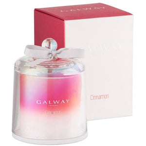 Cinnamon Scented Bell Jar Candle - Galway Irish Crystal