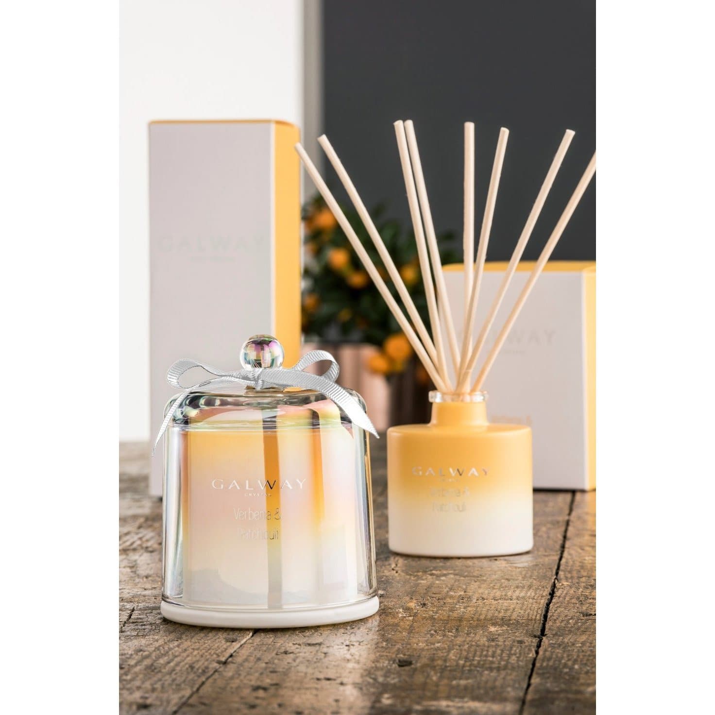 Verbena & Patchouli Diffuser - Galway Irish Crystal