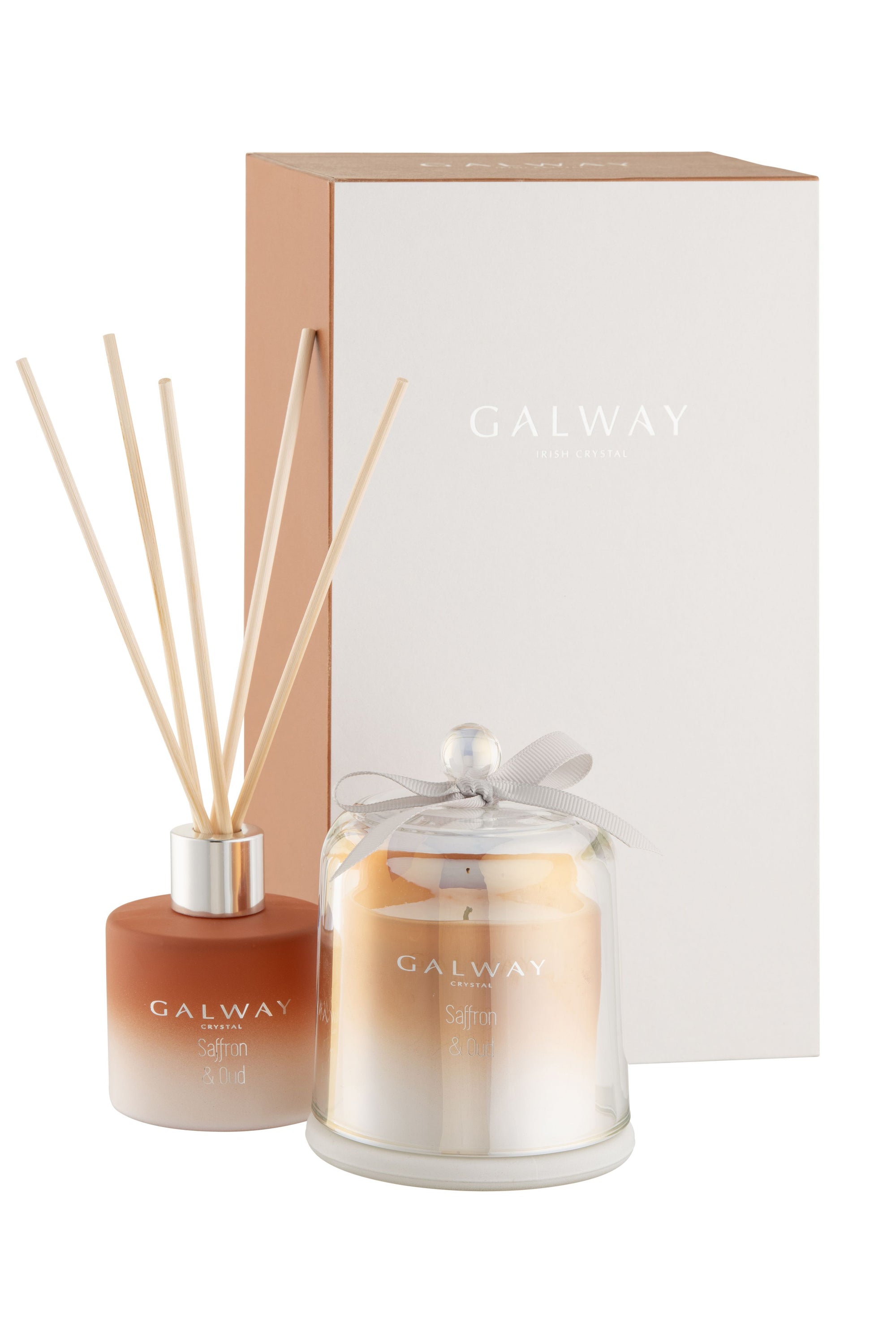 Saffron & Oud Gift Set - Galway Irish Crystal