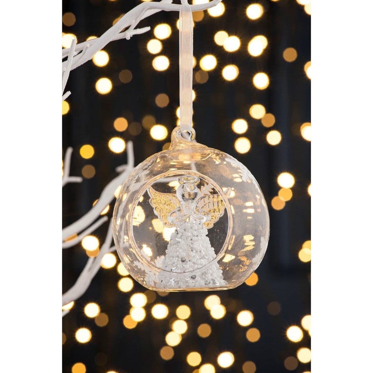 Angel Hanging Bauble - Galway Irish Crystal