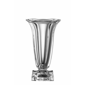 Engraved Large Footed Masterpiece Vase - Galway Irish Crystal