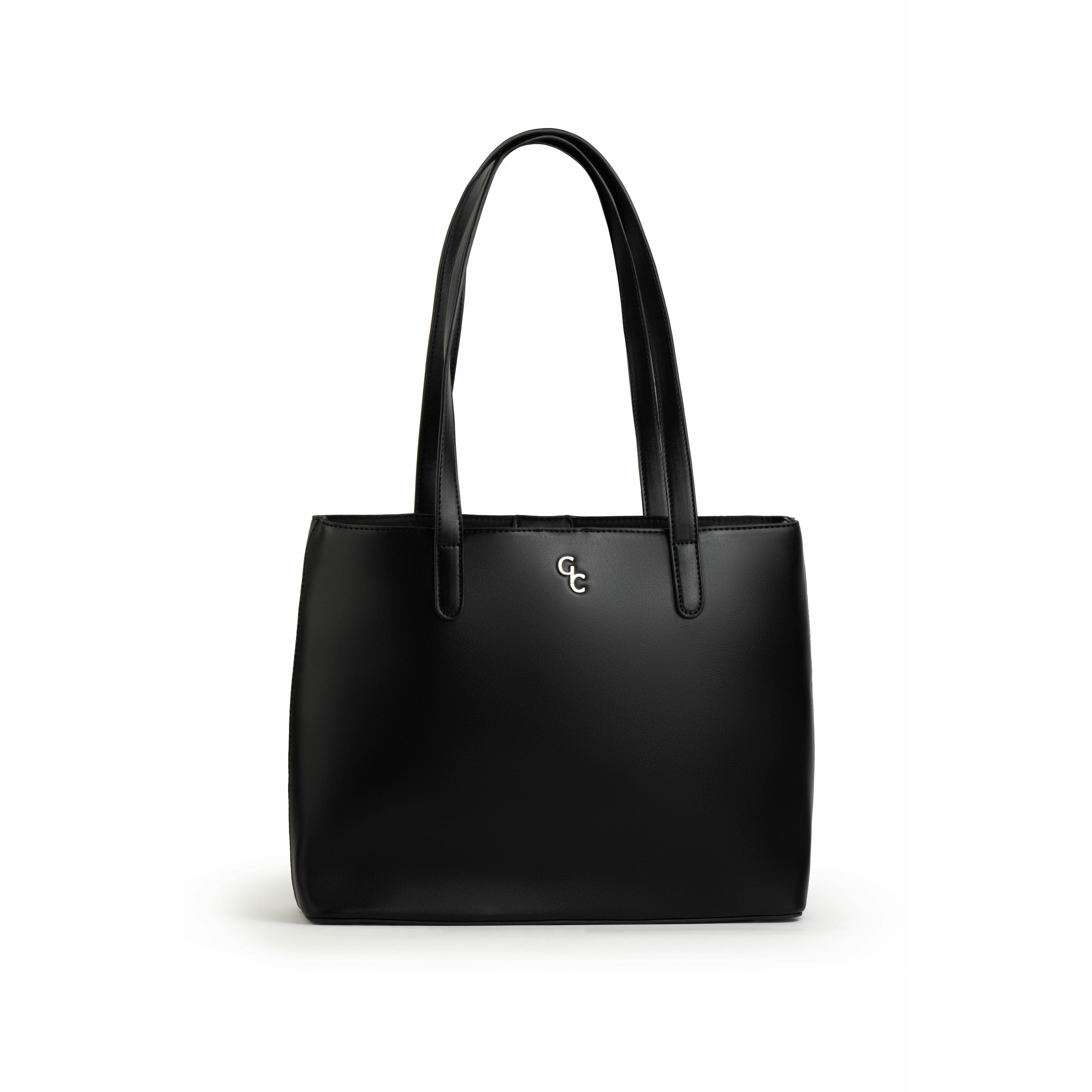 Large Tote Bag - Black - Galway Irish Crystal