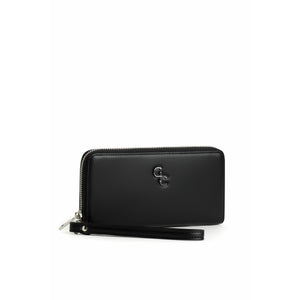 black leather womens Wallet