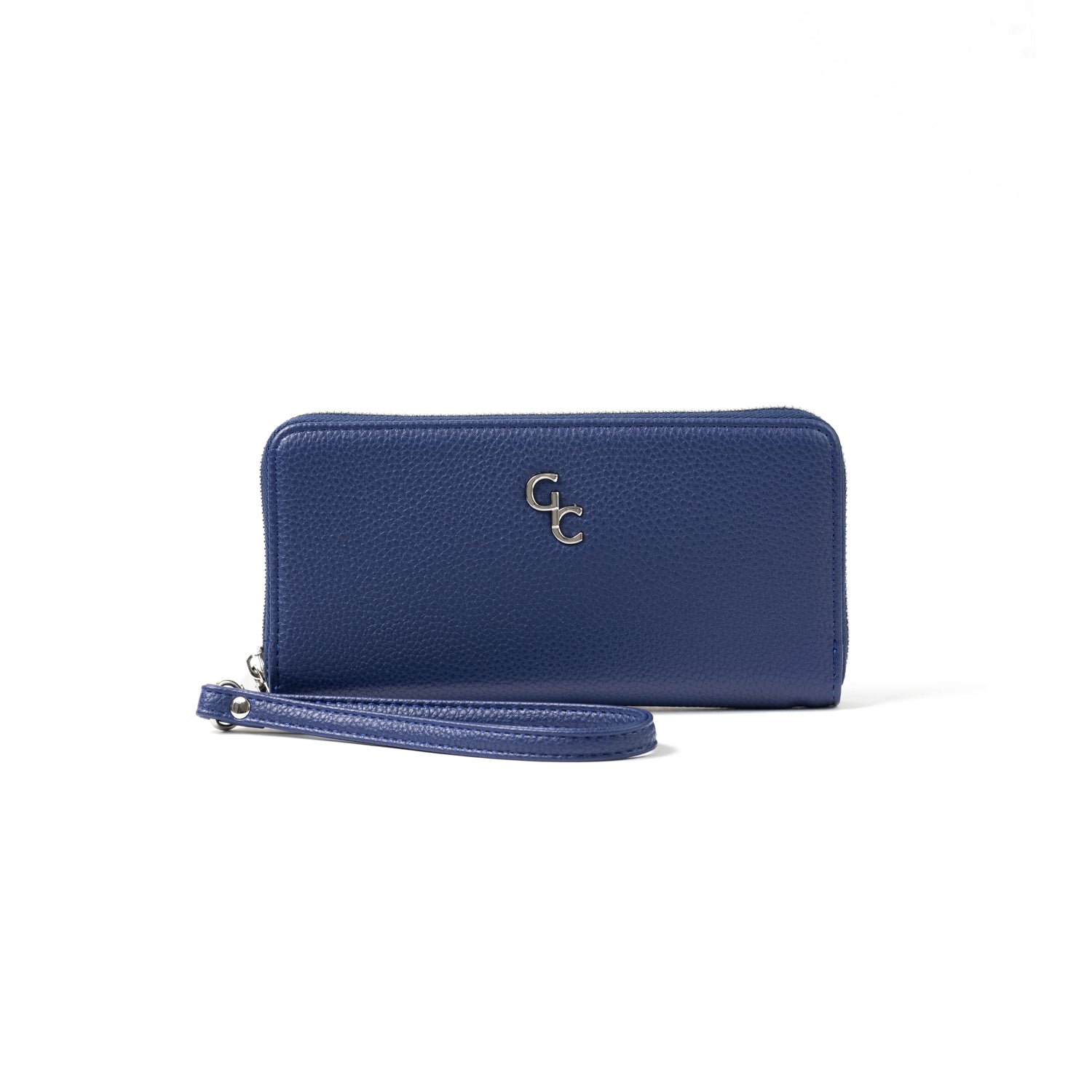Women's Leather Wallet in Navy Galway Crystal - Main Image