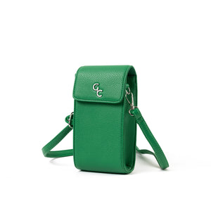 Mini Cross Body Bag - Green - Galway Irish Crystal