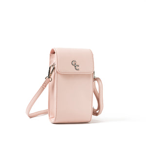 Mini Cross Body Bag - Pink - Galway Irish Crystal