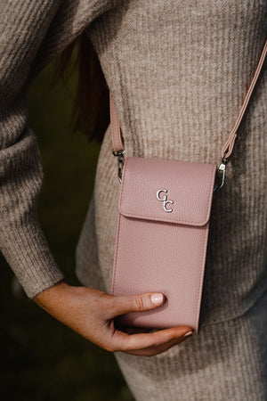 Mini Cross Body Bag - Rose Pink