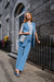 Mini Cross Body Bag - Dove Grey