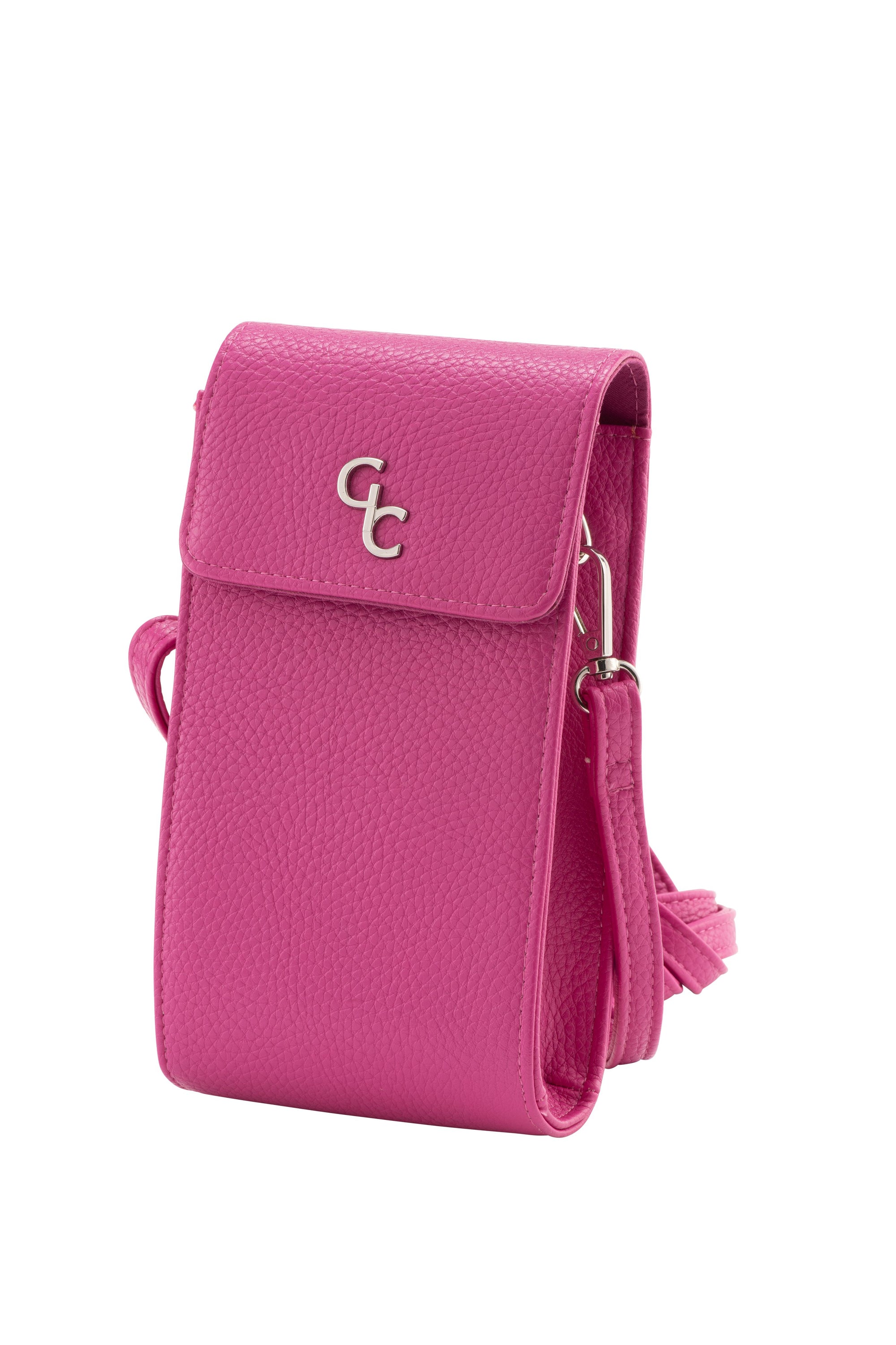 Mini Cross Body Bag - Cerise Pink