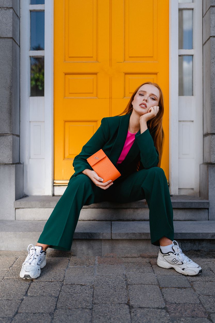 Mini Cross Body Bag - Orange