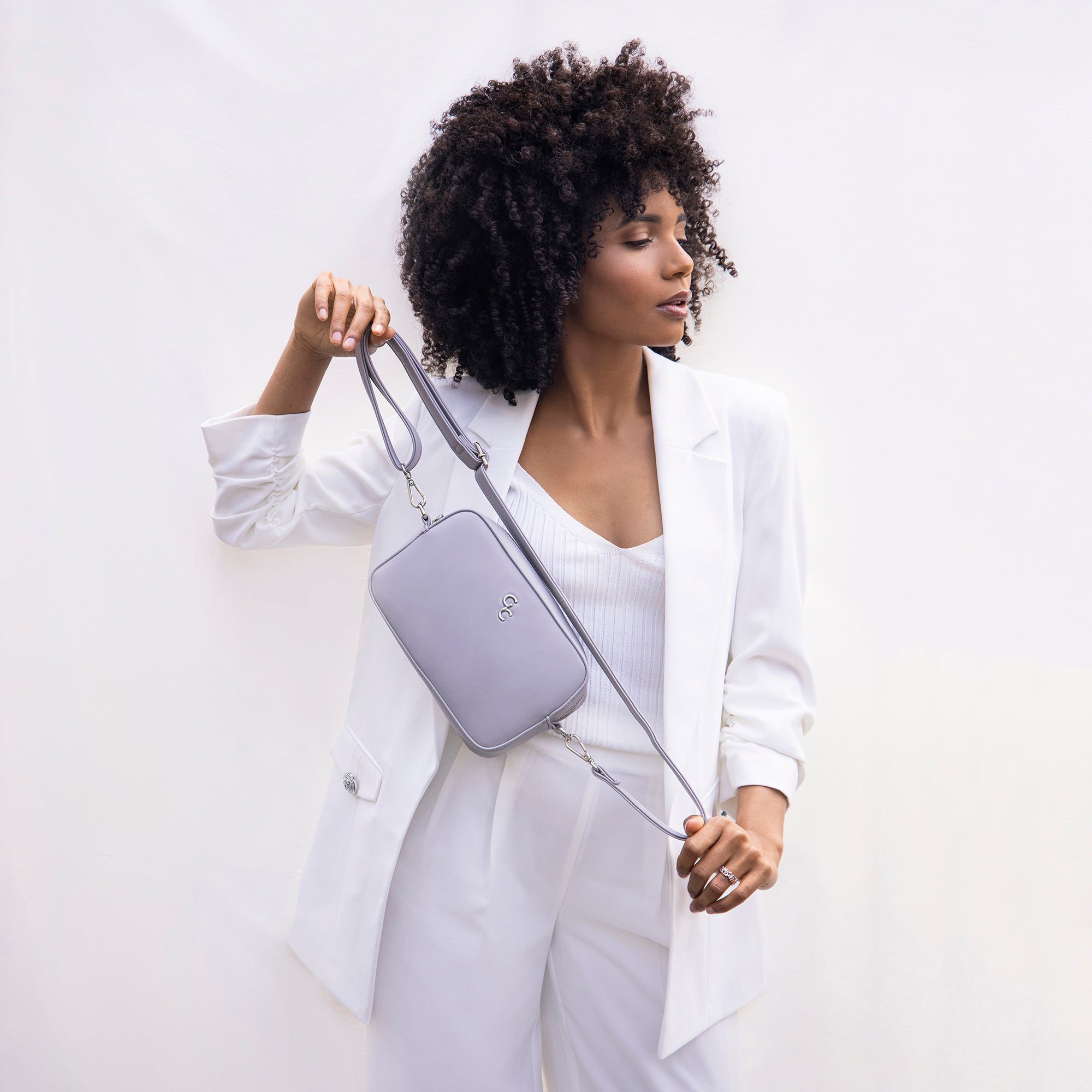 Cross Body Bag - Grey