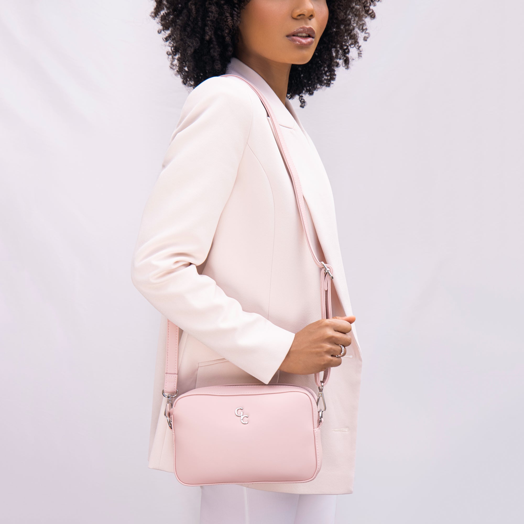 Cross Body Bag - Pink - Galway Irish Crystal