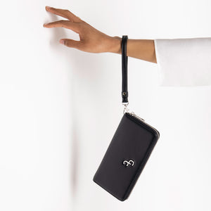 Women's Leather Wallet in Black