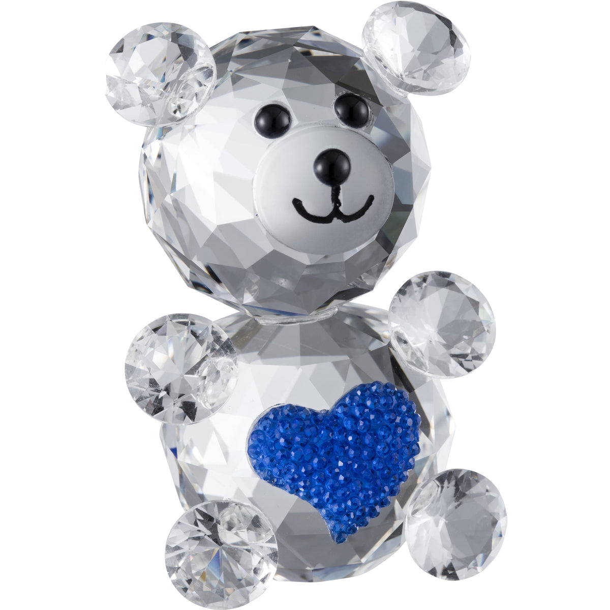 Love Bear Blue - Galway Irish Crystal