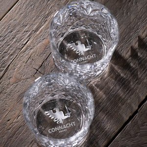 Engraved Renmore Whiskey Glass Pair